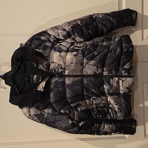 The North Face Camouflage Puffer Jacket